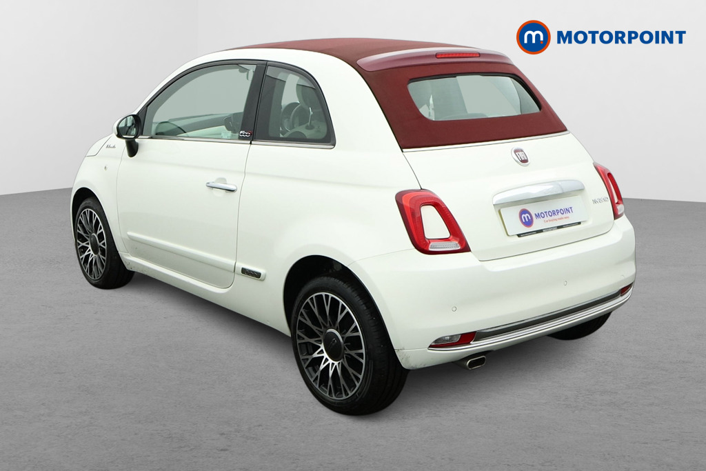 Fiat 500 Dolcevita Manual Petrol Convertible - Stock Number (1590635) - Passenger side rear corner
