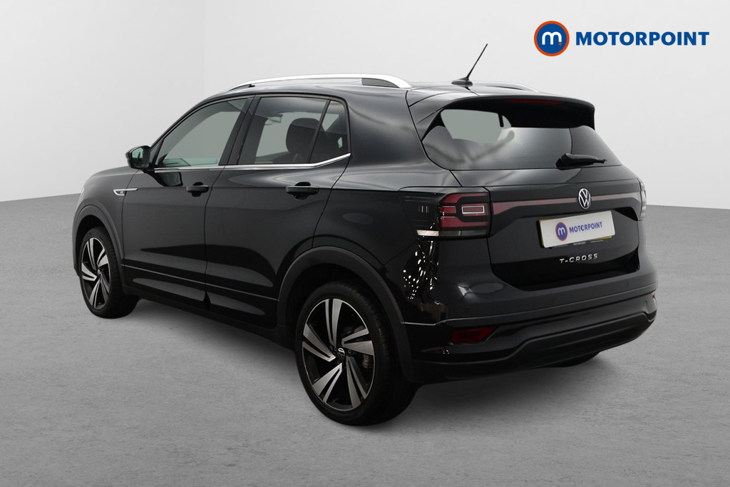 Volkswagen T-Cross R-Line Manual Petrol SUV - Stock Number (1591344) - Passenger side rear corner
