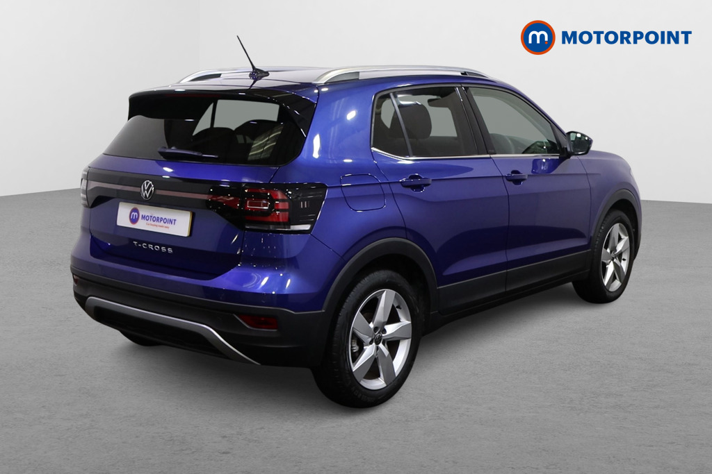 Volkswagen T-Cross SEL Manual Petrol SUV - Stock Number (1591820) - Drivers side rear corner