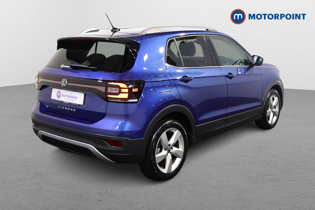 Volkswagen T-Cross SEL Automatic Petrol SUV - Stock Number (1592167) - Drivers side rear corner