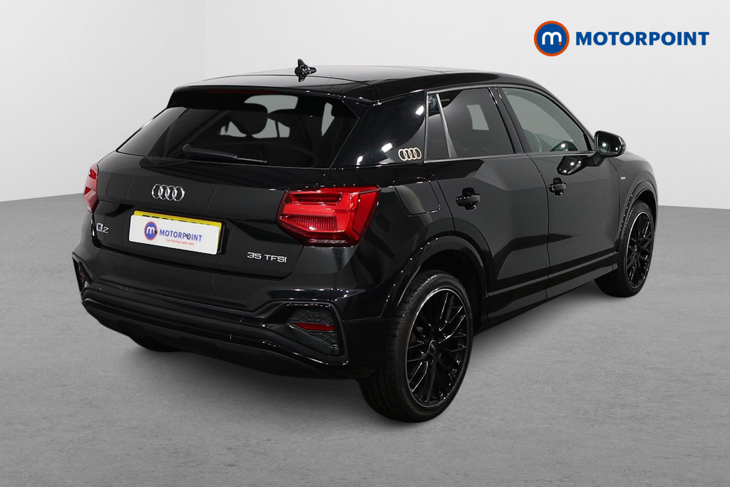 Audi Q2 Black Edition Manual Petrol SUV - Stock Number (1592907) - Drivers side rear corner