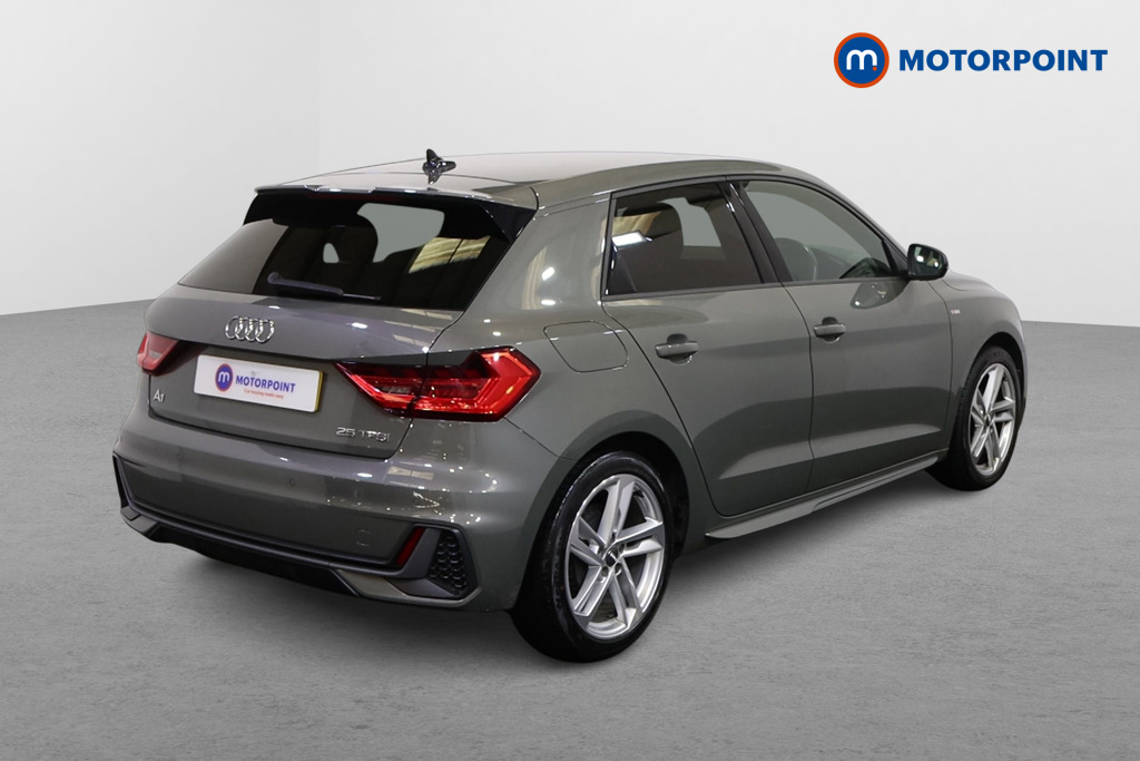 Audi A1 S Line Manual Petrol Hatchback - Stock Number (1593087) - Drivers side rear corner
