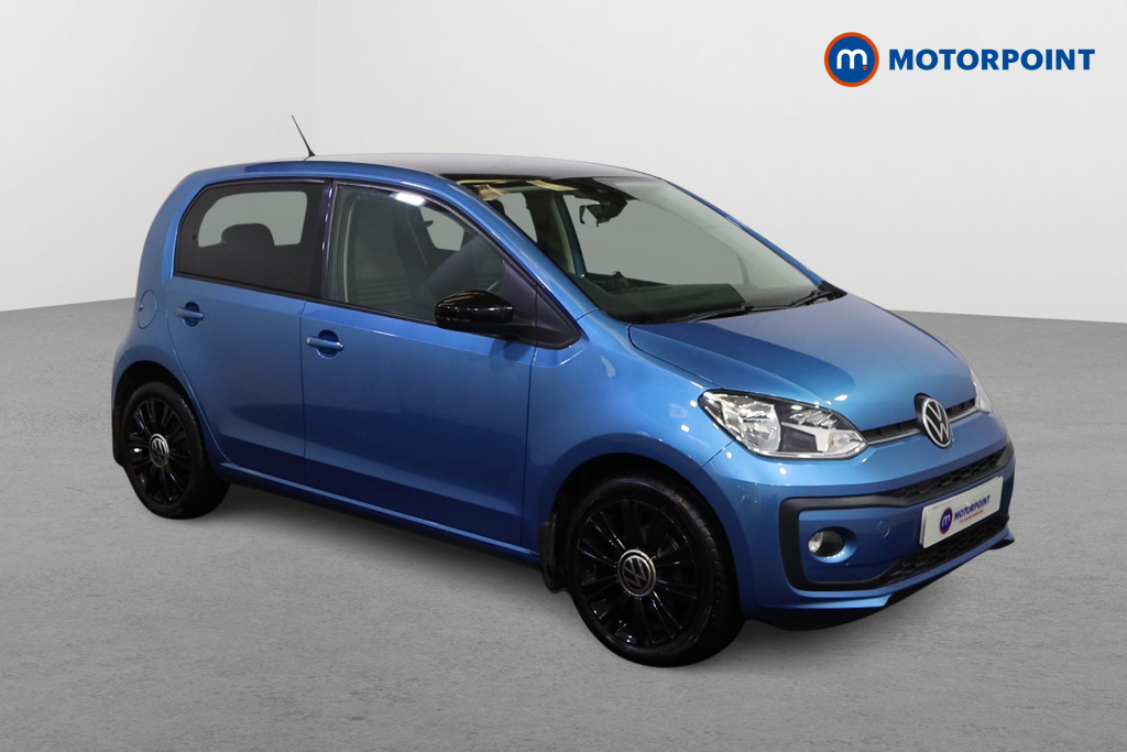 Volkswagen UP Black Edition Manual Petrol Hatchback - Stock Number (1585477) - Drivers side front corner