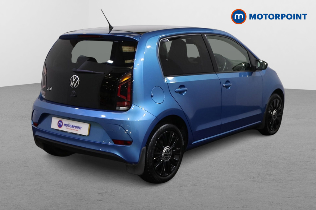 Volkswagen UP Black Edition Manual Petrol Hatchback - Stock Number (1585477) - Drivers side rear corner