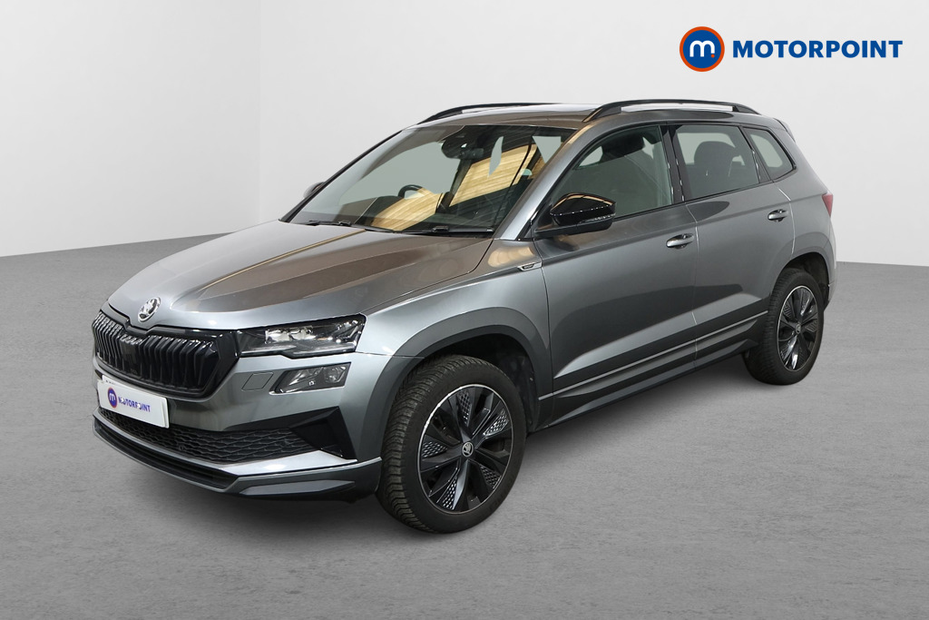 Skoda Karoq Sportline Automatic Petrol SUV - Stock Number (1587394) - Passenger side front corner