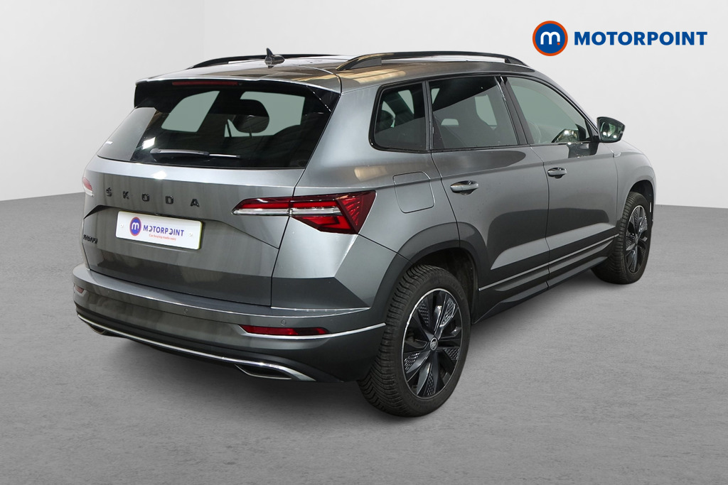 Skoda Karoq Sportline Automatic Petrol SUV - Stock Number (1587394) - Drivers side rear corner