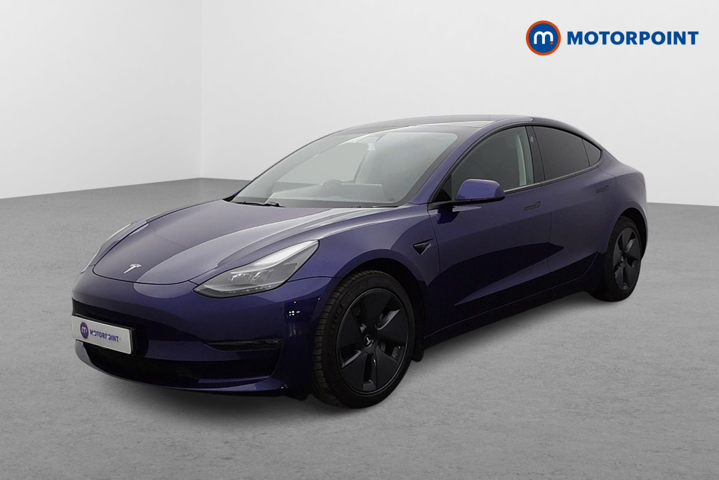 Tesla Model 3 Long Range Automatic Electric Saloon - Stock Number (1588544) - Passenger side front corner