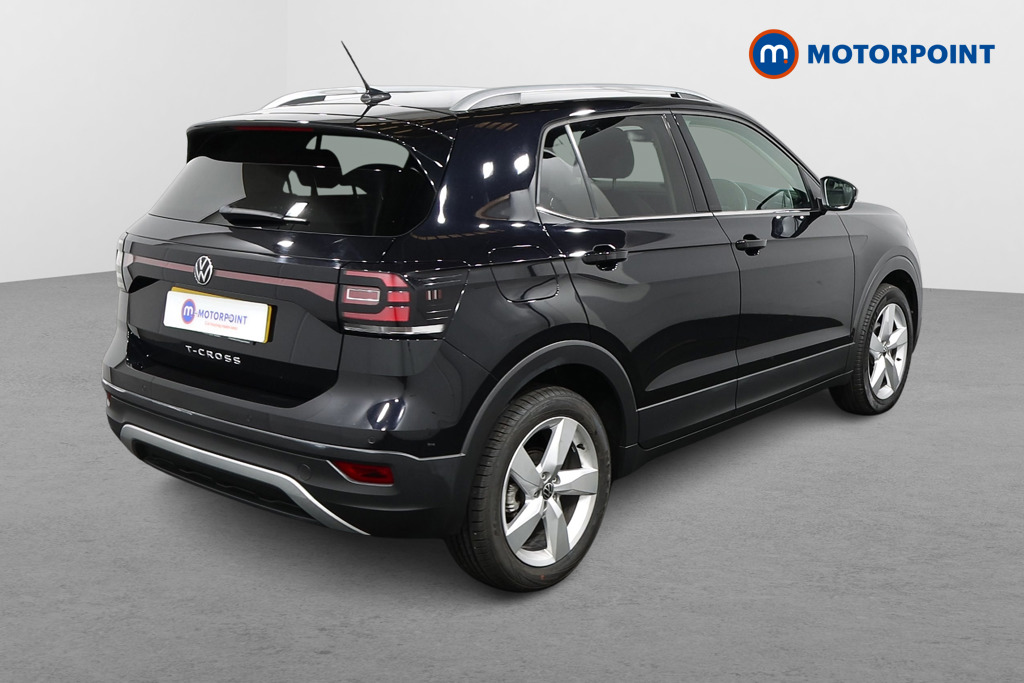 Volkswagen T-Cross SEL Manual Petrol SUV - Stock Number (1590589) - Drivers side rear corner