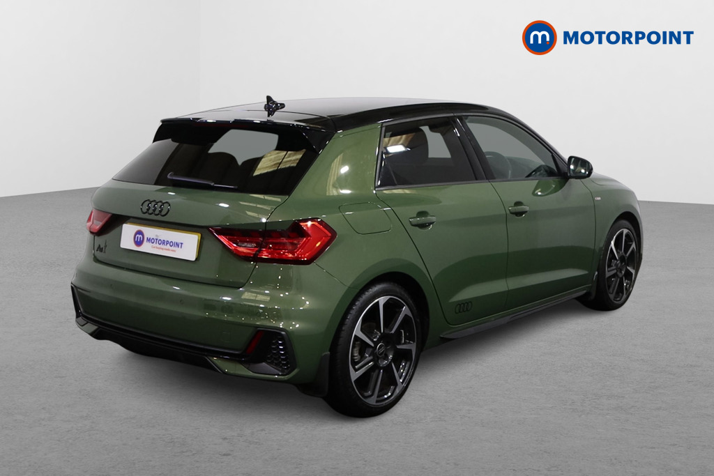 Audi A1 Black Edition Manual Petrol Hatchback - Stock Number (1590900) - Drivers side rear corner