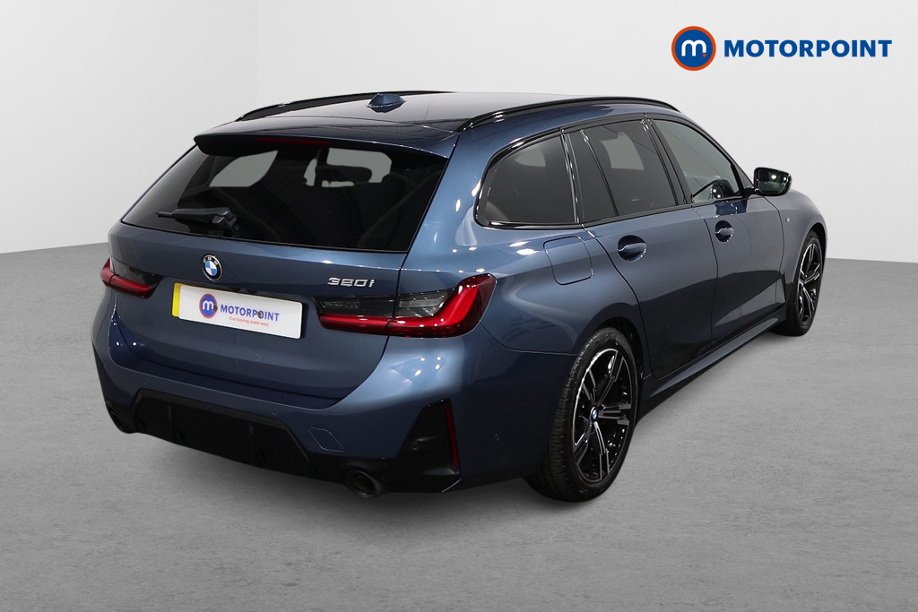 BMW 3 Series M Sport Automatic Petrol Estate - Stock Number (1591147) - Drivers side rear corner