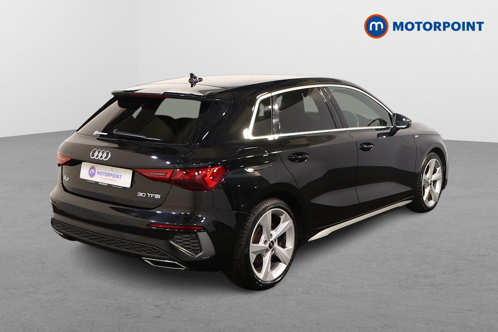 Audi A3 S Line Manual Petrol Hatchback - Stock Number (1591896) - Drivers side rear corner