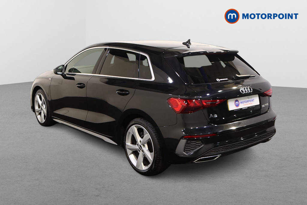 Audi A3 S Line Manual Petrol Hatchback - Stock Number (1591896) - Passenger side rear corner