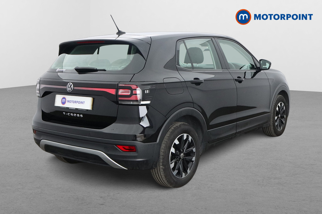 Volkswagen T-Cross S Manual Petrol SUV - Stock Number (1592504) - Drivers side rear corner