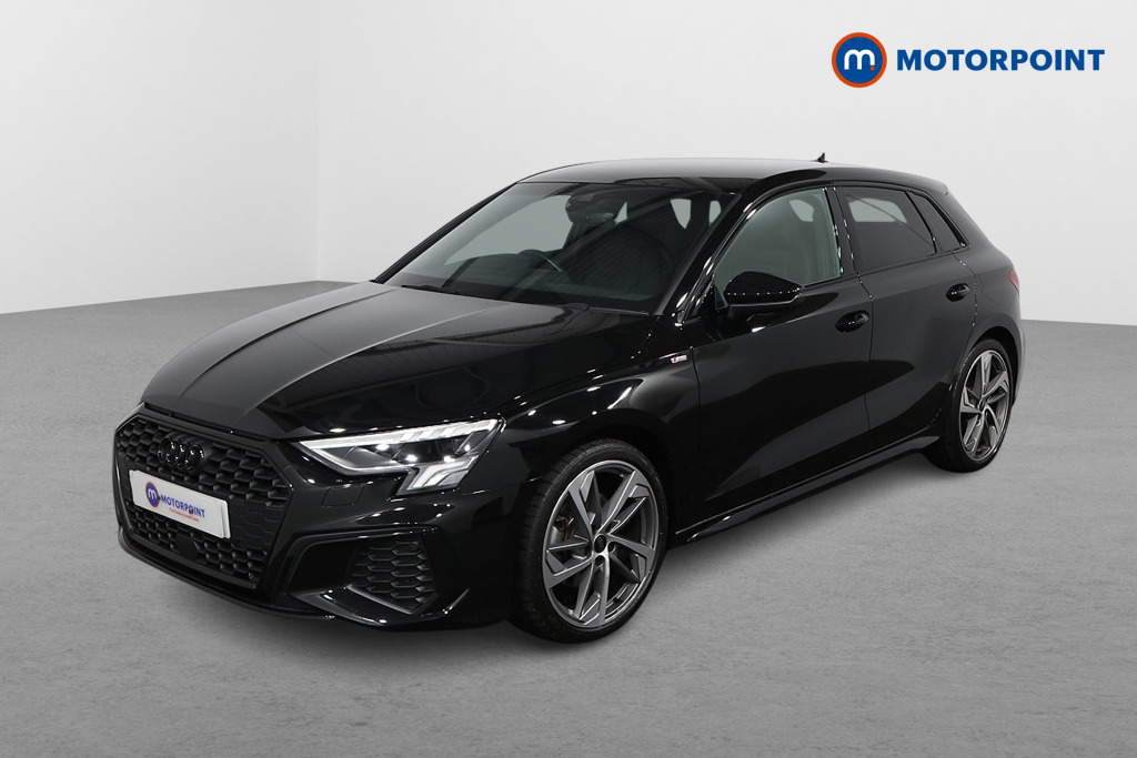 Audi A3 Black Edition Automatic Petrol Hatchback - Stock Number (1593464) - Passenger side front corner
