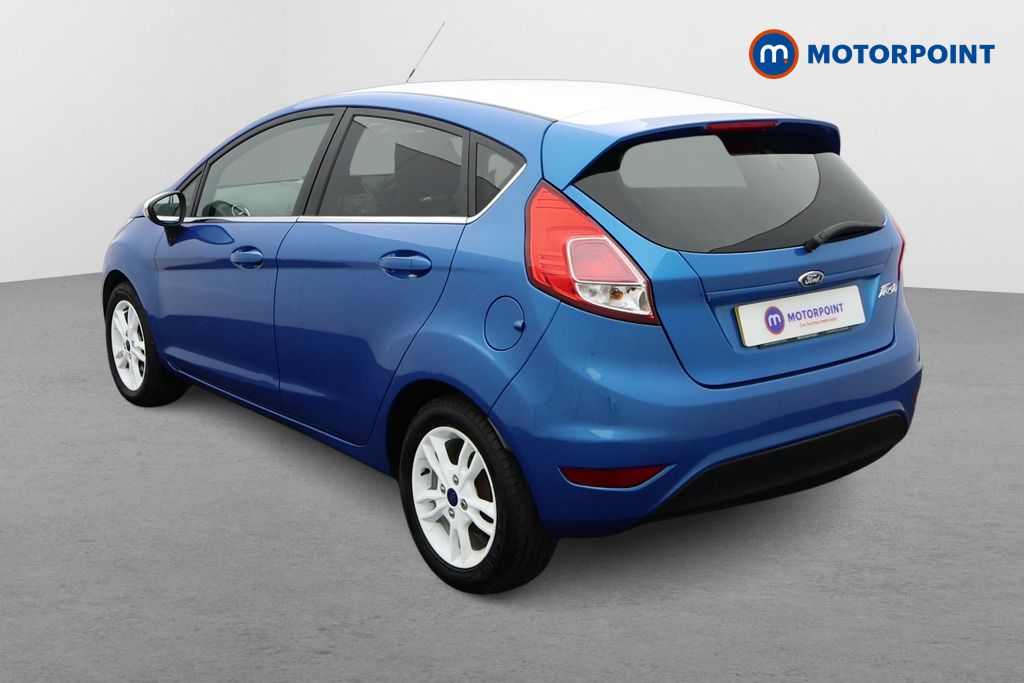 Ford Fiesta Zetec Blue Manual Petrol Hatchback - Stock Number (1543379) - Passenger side rear corner
