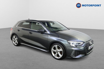 Audi A3 S Line Manual Petrol Hatchback - Stock Number (1584987) - Drivers side front corner