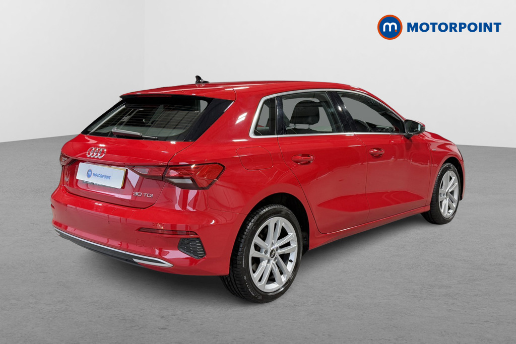 Audi A3 Sport Manual Diesel Hatchback - Stock Number (1590152) - Drivers side rear corner