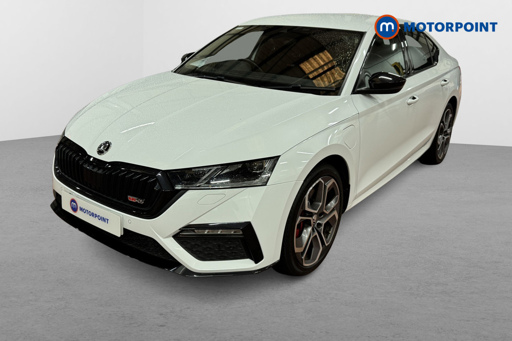 Skoda Octavia VRS Automatic Petrol Plug-In Hybrid Hatchback - Stock Number (1511592) - Passenger side front corner