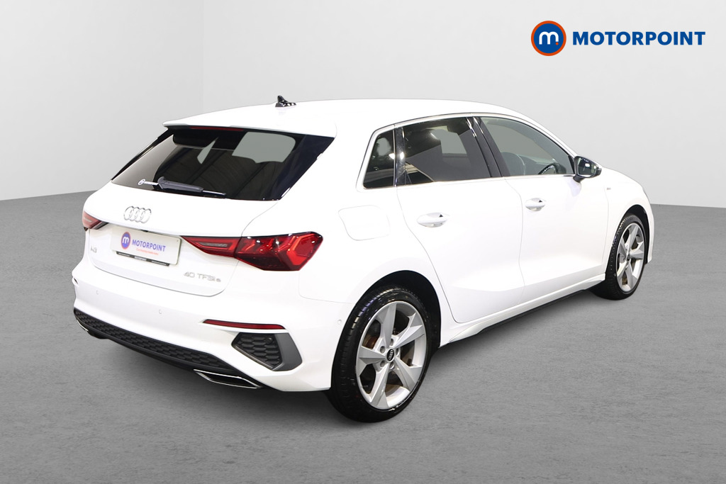 Audi A3 S Line Automatic Petrol Plug-In Hybrid Hatchback - Stock Number (1531453) - Drivers side rear corner