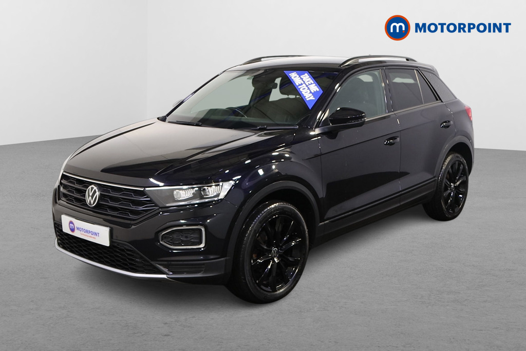 Volkswagen T-Roc Black Edition Manual Petrol SUV - Stock Number (1574639) - Passenger side front corner
