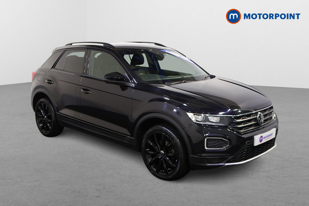 Volkswagen T-Roc Black Edition Manual Petrol SUV - Stock Number (1574639) - Drivers side front corner
