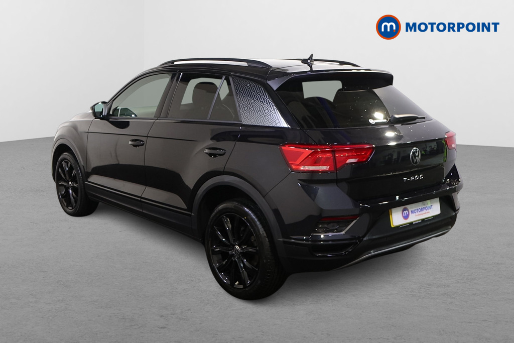 Volkswagen T-Roc Black Edition Manual Petrol SUV - Stock Number (1574639) - Passenger side rear corner