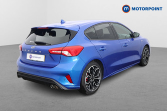 Ford Focus St-Line X Manual Petrol Hatchback - Stock Number (1589228) - Drivers side rear corner