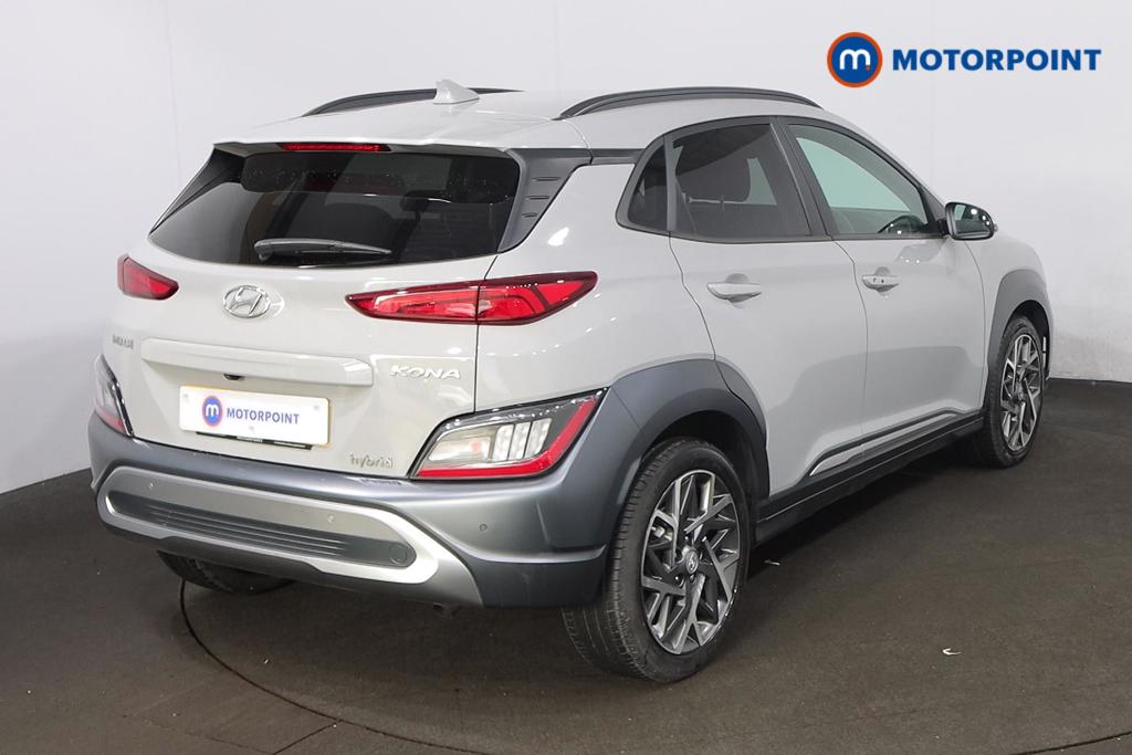 Hyundai Kona Premium Automatic Petrol-Electric Hybrid SUV - Stock Number (1591177) - Drivers side rear corner