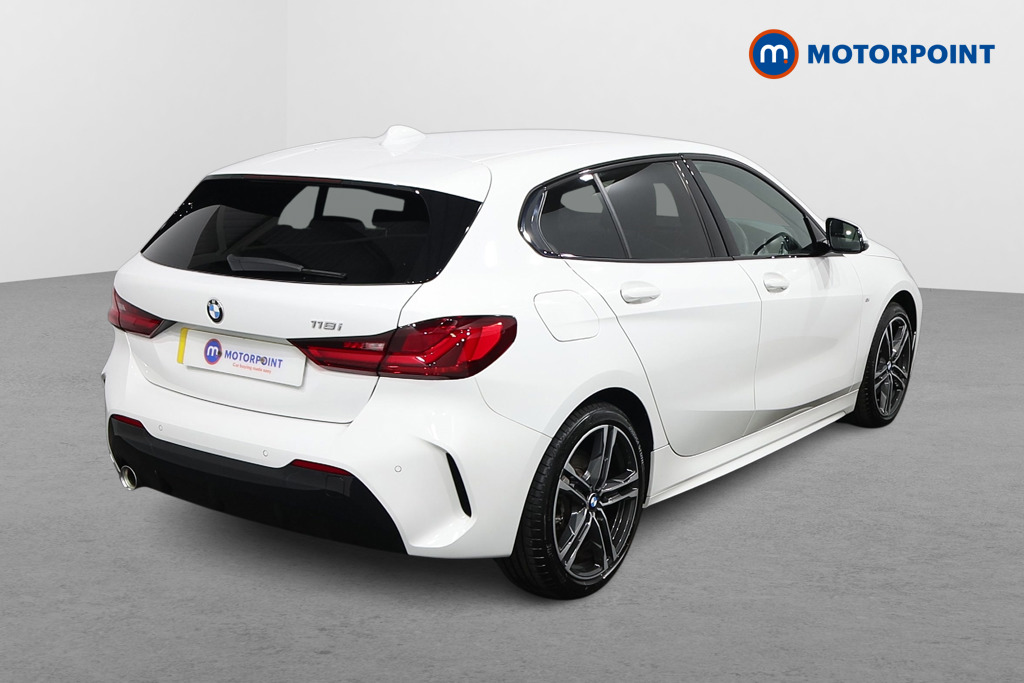 BMW 1 Series M Sport Automatic Petrol Hatchback - Stock Number (1592376) - Drivers side rear corner
