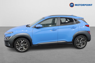 Hyundai Kona Premium Automatic Petrol-Electric Hybrid SUV - Stock Number (1592930) - Passenger side