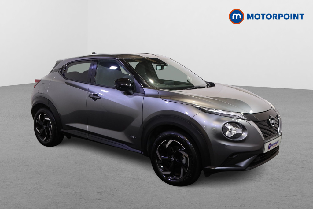 Nissan Juke N-Connecta Automatic Petrol-Electric Hybrid SUV - Stock Number (1593287) - Drivers side front corner