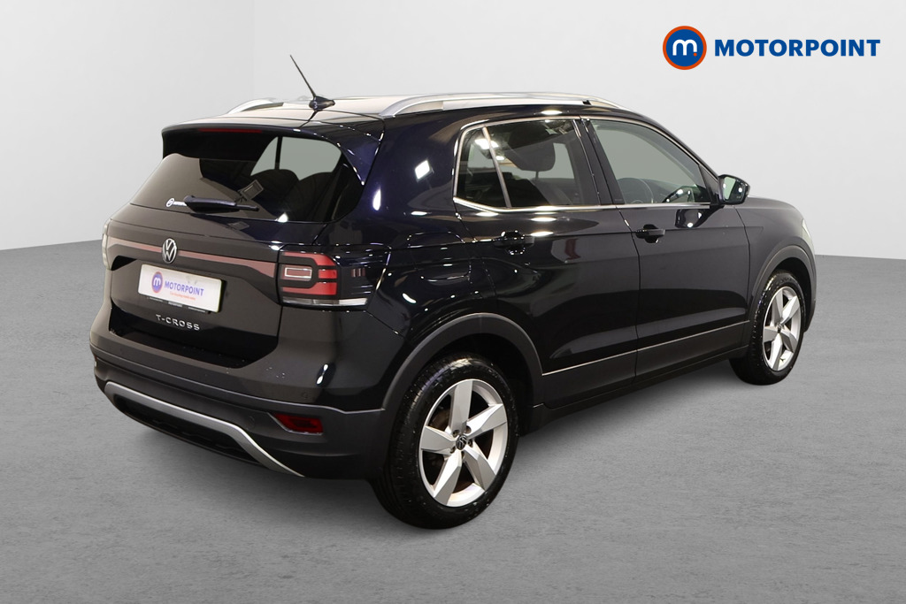 Volkswagen T-Cross SEL Manual Petrol SUV - Stock Number (1580455) - Drivers side rear corner