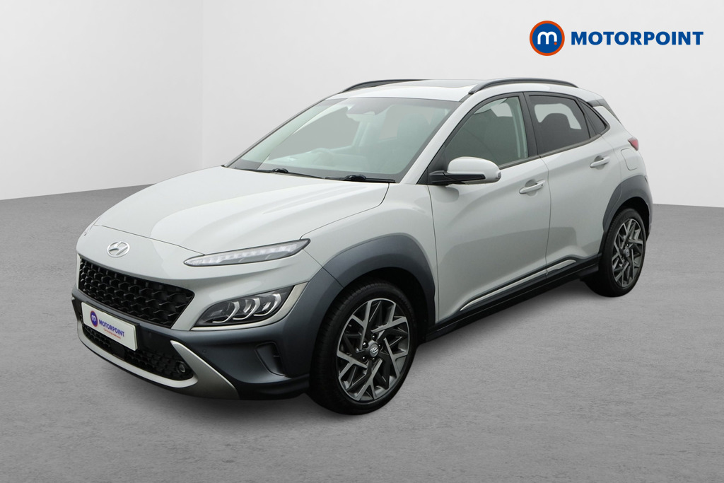 Hyundai Kona Ultimate Automatic Petrol-Electric Hybrid SUV - Stock Number (1589312) - Passenger side front corner