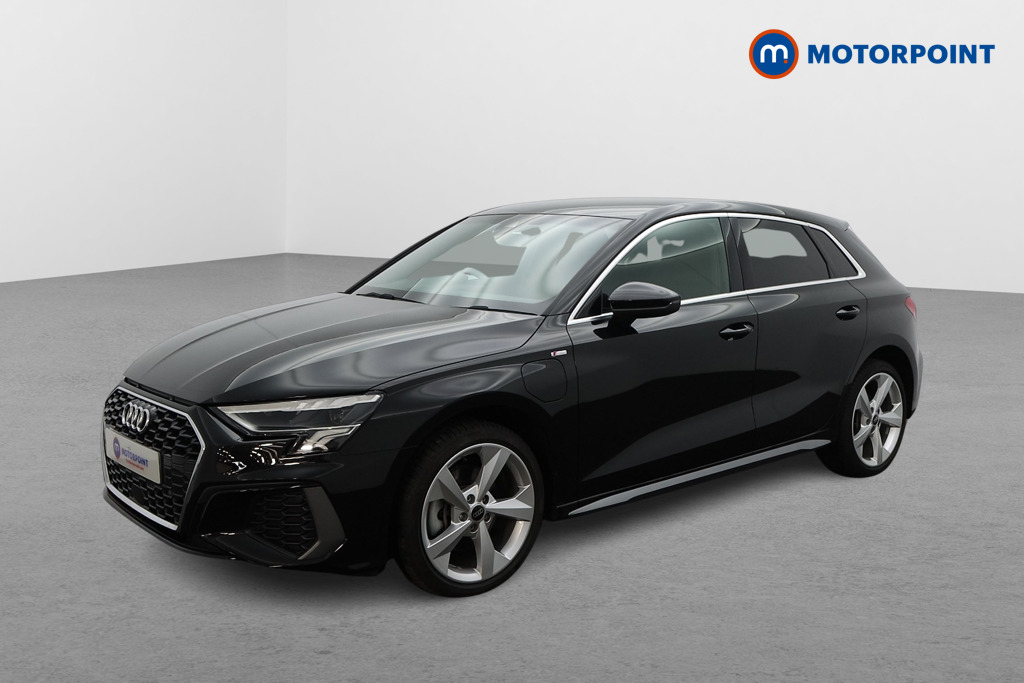 Audi A3 S Line Automatic Petrol Plug-In Hybrid Hatchback - Stock Number (1594333) - Passenger side front corner