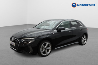 Audi A3 S Line Automatic Petrol Plug-In Hybrid Hatchback - Stock Number (1594333) - Passenger side front corner