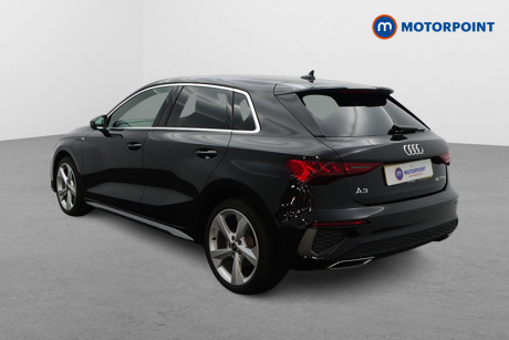 Audi A3 S Line Automatic Petrol Plug-In Hybrid Hatchback - Stock Number (1594333) - Passenger side rear corner