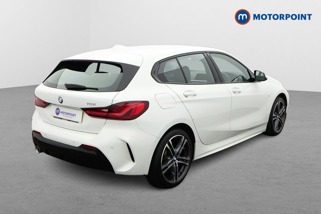 BMW 1 Series M Sport Manual Petrol Hatchback - Stock Number (1588446) - Drivers side rear corner
