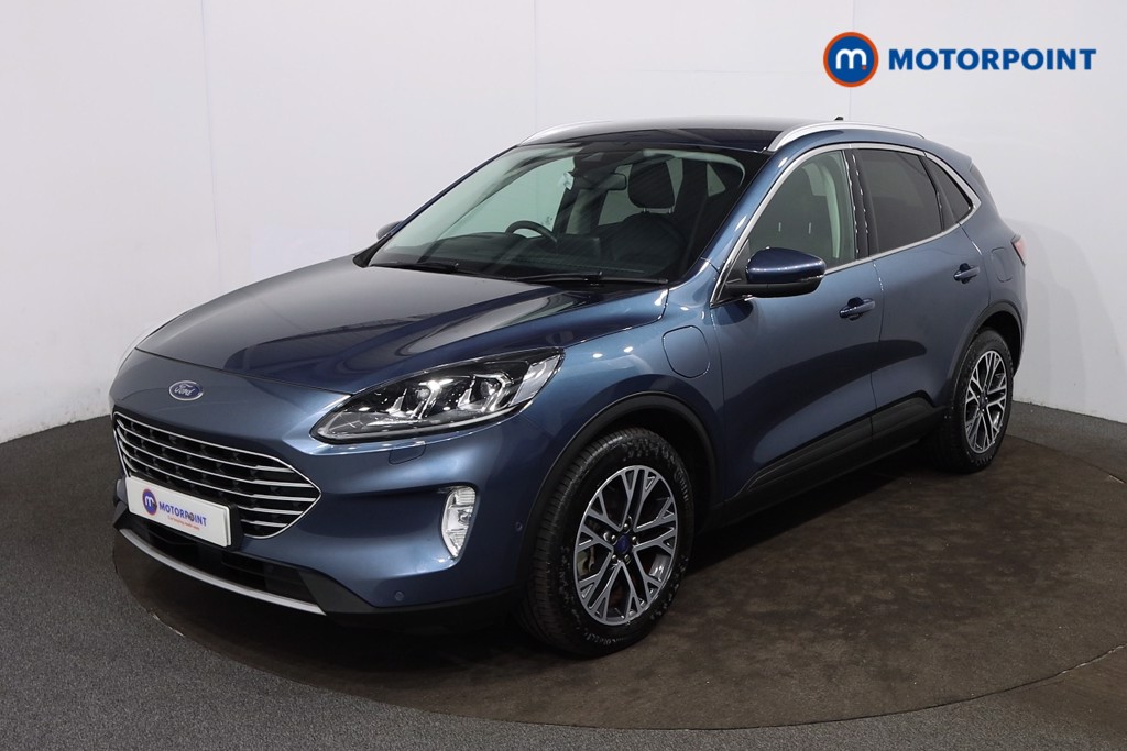 Ford Kuga Titanium Automatic Petrol Plug-In Hybrid SUV - Stock Number (1594908) - Passenger side front corner