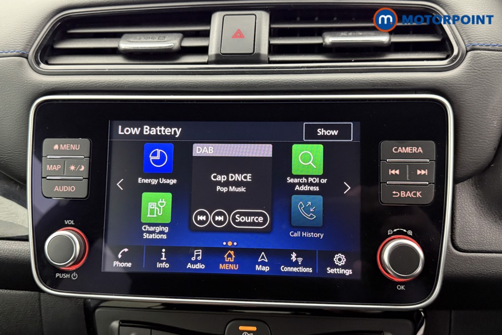 Nissan Leaf N-Connecta Automatic Electric Hatchback - Stock Number (1581940) - 8th supplementary image