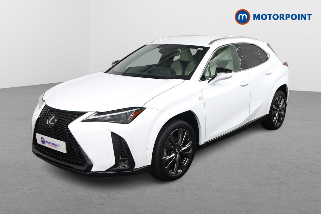Lexus UX F-Sport Automatic Petrol-Electric Hybrid SUV - Stock Number (1595662) - Passenger side front corner