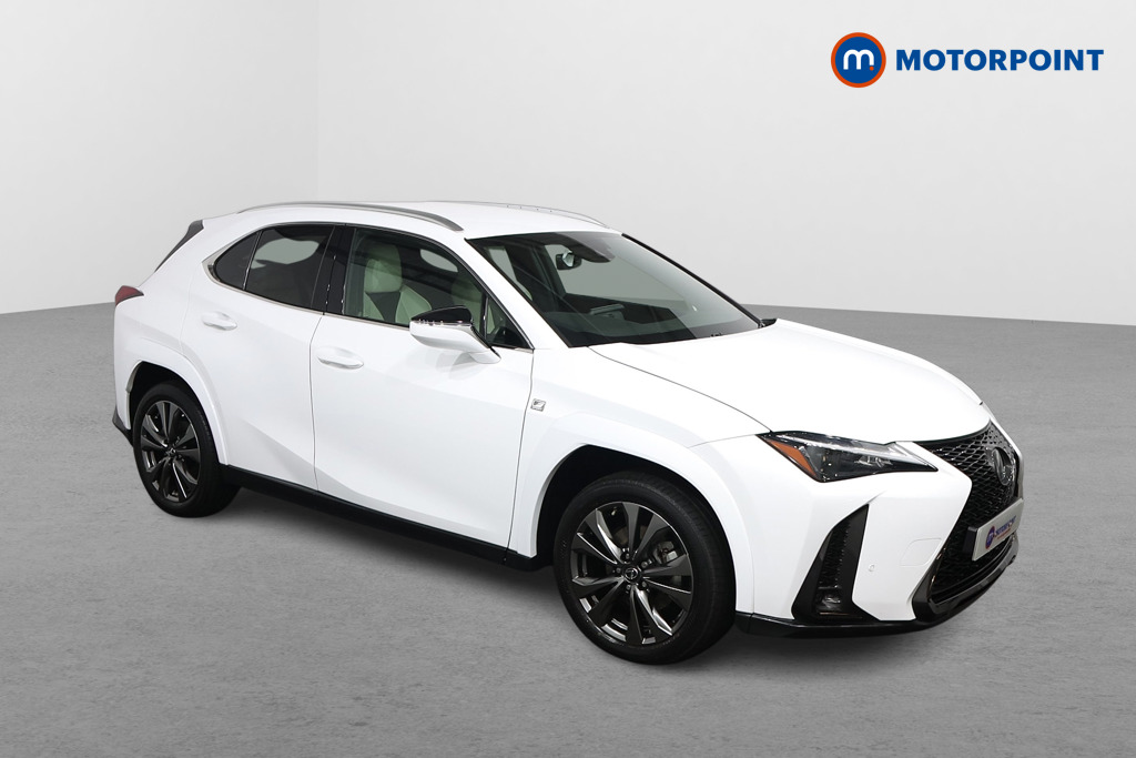 Lexus UX F-Sport Automatic Petrol-Electric Hybrid SUV - Stock Number (1595662) - Drivers side front corner