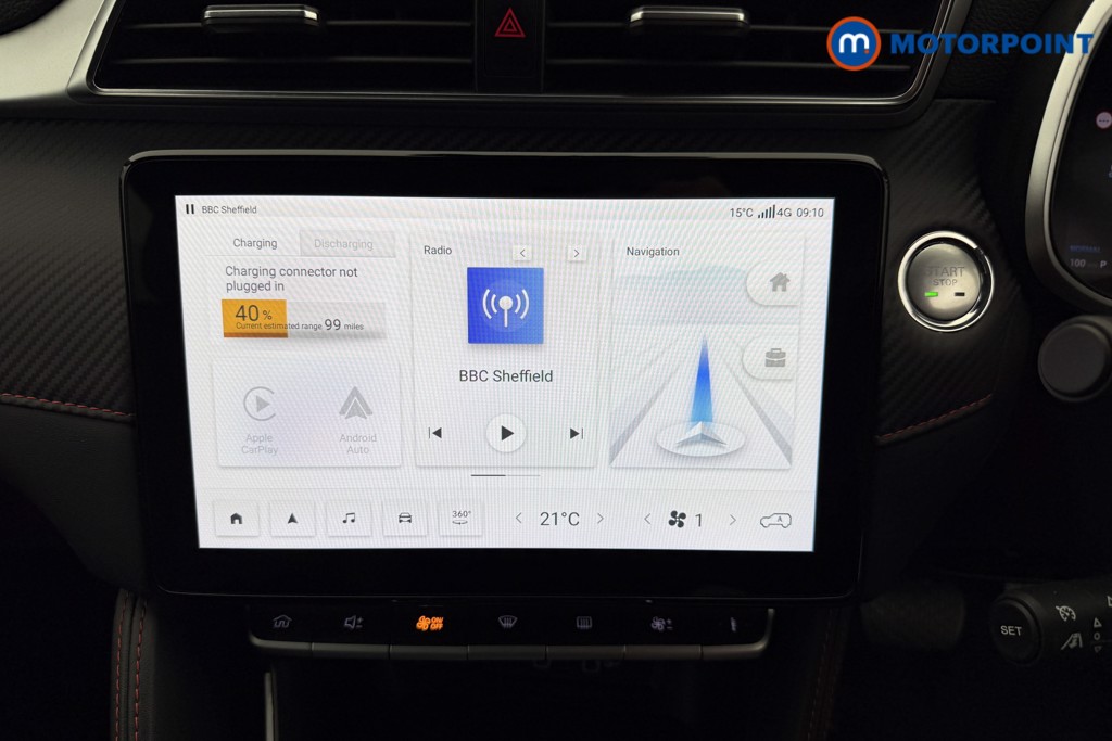 Mg Motor Uk ZS Trophy Connect Ev Automatic Electric SUV - Stock Number (1588592) - 9th supplementary image