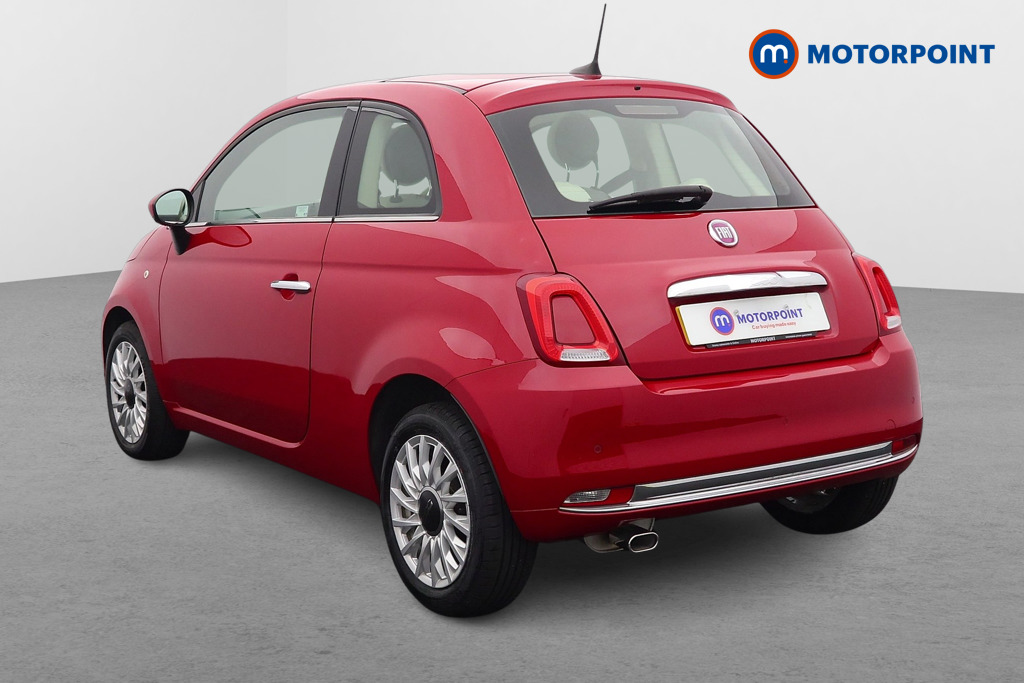 Fiat 500 Lounge Manual Petrol Hatchback - Stock Number (1590832) - Passenger side rear corner