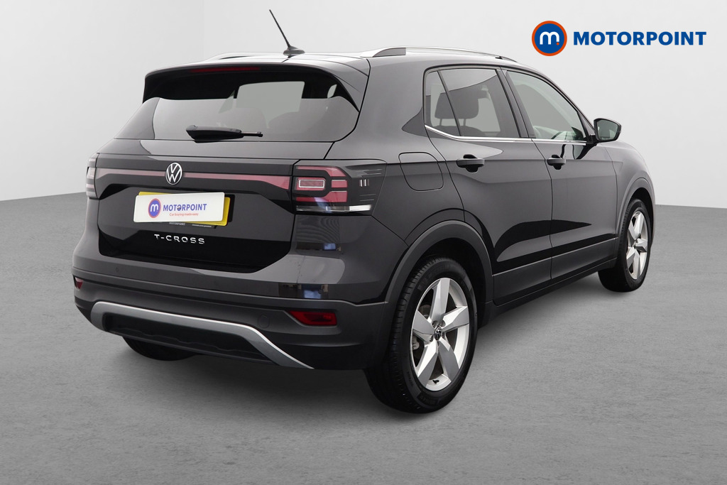 Volkswagen T-Cross SEL Manual Petrol SUV - Stock Number (1591209) - Drivers side rear corner