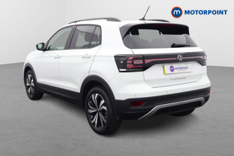 Volkswagen T-Cross Black Edition Automatic Petrol SUV - Stock Number (1594757) - Passenger side rear corner