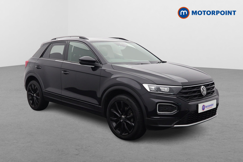 Volkswagen T-Roc Black Edition Automatic Petrol SUV - Stock Number (1594848) - Drivers side front corner