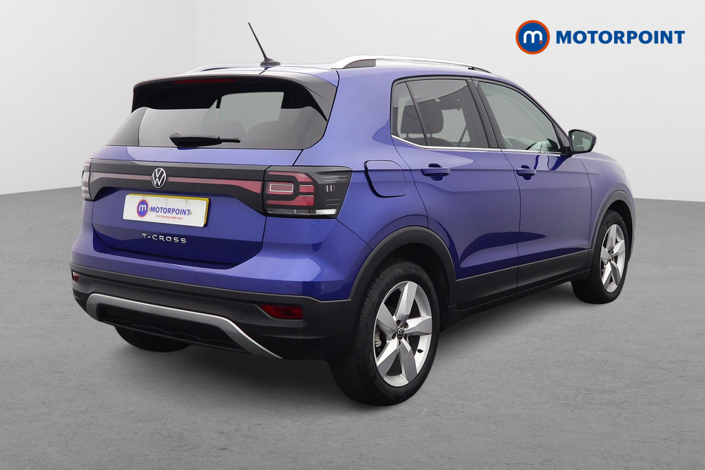 Volkswagen T-Cross SEL Manual Petrol SUV - Stock Number (1595180) - Drivers side rear corner