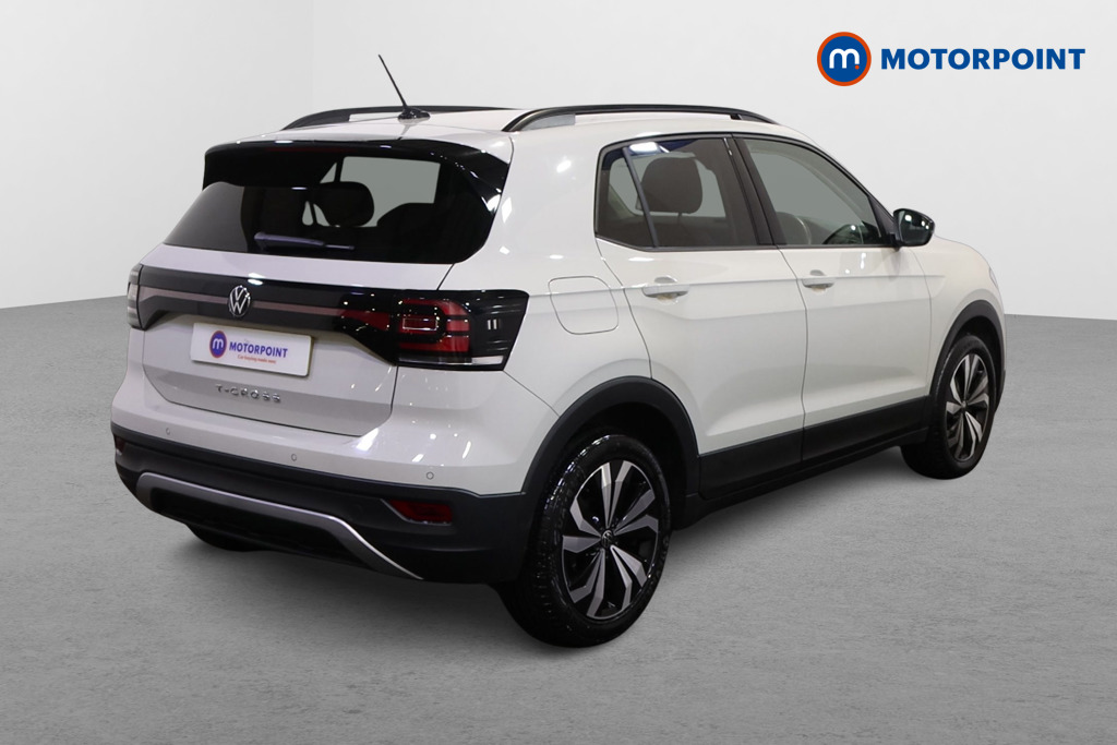 Volkswagen T-Cross Black Edition Automatic Petrol SUV - Stock Number (1597171) - Drivers side rear corner