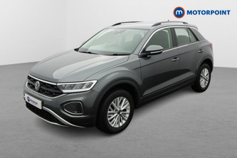 Volkswagen T-Roc Life Manual Petrol SUV - Stock Number (1595182) - Passenger side front corner