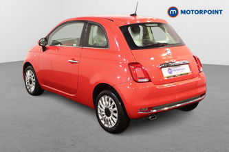 Fiat 500 Lounge Automatic Petrol Hatchback - Stock Number (1596753) - Passenger side rear corner